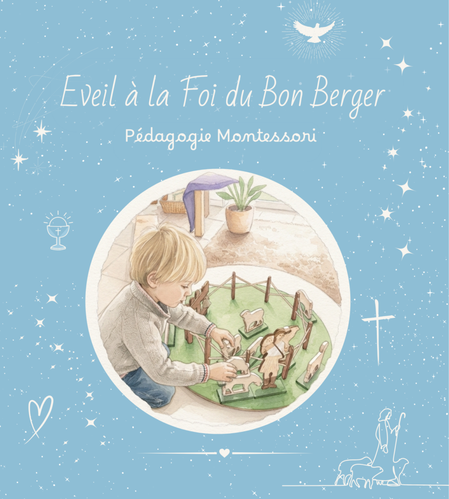 Affiche Éveil à la Foi à Décines - Catéchèse du Bon Berger